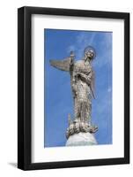 Virgin Mary De Quito Statue, El Panecillo Hill, Quito, Pichincha Province, Ecuador, South America-Gabrielle and Michael Therin-Weise-Framed Photographic Print