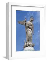 Virgin Mary De Quito Statue, El Panecillo Hill, Quito, Pichincha Province, Ecuador, South America-Gabrielle and Michael Therin-Weise-Framed Photographic Print