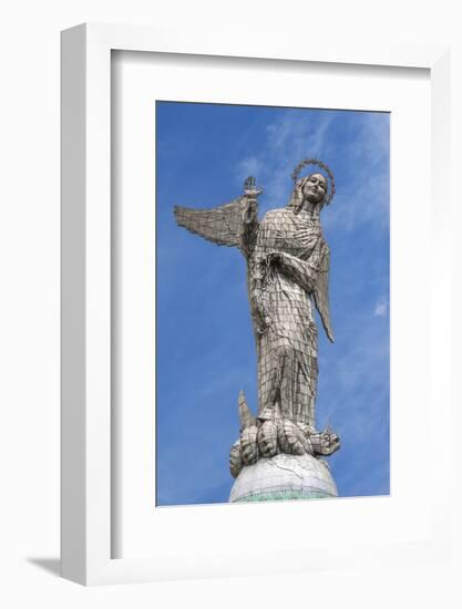 Virgin Mary De Quito Statue, El Panecillo Hill, Quito, Pichincha Province, Ecuador, South America-Gabrielle and Michael Therin-Weise-Framed Photographic Print