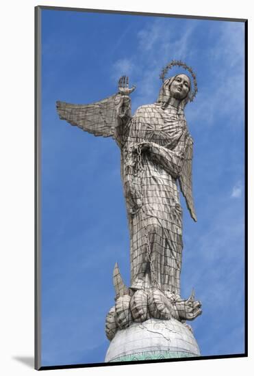 Virgin Mary De Quito Statue, El Panecillo Hill, Quito, Pichincha Province, Ecuador, South America-Gabrielle and Michael Therin-Weise-Mounted Photographic Print