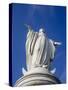 Virgin Mary Statue at Cerro San Cristobal, Santiago, Chile, South America-Yadid Levy-Stretched Canvas