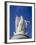 Virgin Mary Statue at Cerro San Cristobal, Santiago, Chile, South America-Yadid Levy-Framed Photographic Print