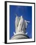 Virgin Mary Statue at Cerro San Cristobal, Santiago, Chile, South America-Yadid Levy-Framed Photographic Print