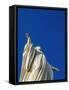 Virgin Mary Statue, San Cristobal Hill, Santiago, Chile, South America-Karol Kozlowski-Framed Stretched Canvas