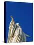 Virgin Mary Statue, San Cristobal Hill, Santiago, Chile, South America-Karol Kozlowski-Stretched Canvas