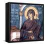 Virgin Mary with a Spindle-null-Framed Stretched Canvas