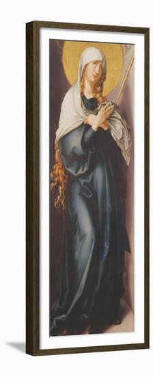 Virgin Mary with Sword-Albrecht Dürer-Framed Premium Giclee Print