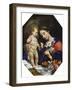 Virgin Mary with the Infant Christ, 1649-Carlo Dolci-Framed Giclee Print