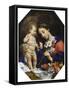 Virgin Mary with the Infant Christ, 1649-Carlo Dolci-Framed Stretched Canvas