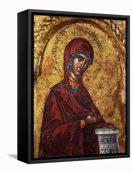 Virgin Mary-Nicholas-Framed Stretched Canvas