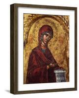 Virgin Mary-Nicholas-Framed Art Print