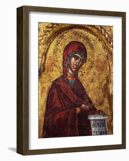 Virgin Mary-Nicholas-Framed Art Print