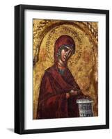 Virgin Mary-Nicholas-Framed Art Print