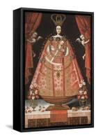 Virgin of Belén (Virgen de Belén), c.1700-1720-Cuzco School-Framed Stretched Canvas