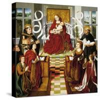 Virgin of Catholic Monarchs, 1490-1495-Fernando Gallego-Stretched Canvas