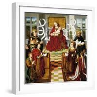 Virgin of Catholic Monarchs, 1490-1495-Fernando Gallego-Framed Giclee Print