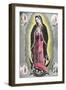 Virgin of Guadalupe, Scenes of Juan Diego-null-Framed Art Print