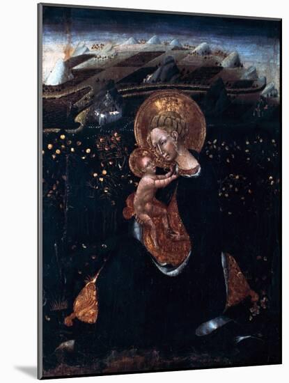 Virgin of Humility, 15th Century-Giovanni di Paolo-Mounted Giclee Print