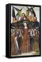 Virgin of Mercy-Master of Santa Maria Del Campo-Framed Stretched Canvas