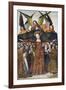 Virgin of Mercy-Master of Santa Maria Del Campo-Framed Art Print