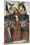 Virgin of Mercy-Master of Santa Maria Del Campo-Mounted Art Print