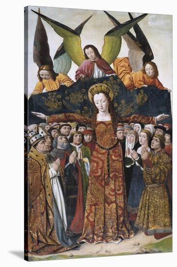 Virgin of Mercy-Master of Santa Maria Del Campo-Stretched Canvas