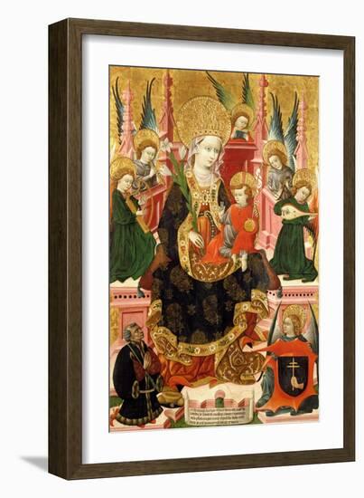 Virgin of Mosén Esperandeu De Santa Fe, 1439-Blasco de Grañén-Framed Giclee Print