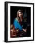 Virgin of Pain Painting by Carlo Dolci (1616-1686) 17Th Century Rome, Chiesa Del Sacro Cuore-Carlo Dolci-Framed Giclee Print