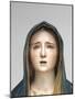 Virgin of Sorrows Mater Dolorosa (Polychromed Wood, Glass & Animal Hair)-Pedro De Mena-Mounted Giclee Print