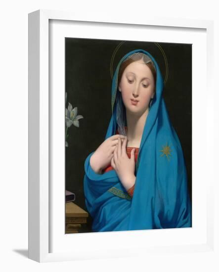 Virgin of the Adoption-Jean-Auguste-Dominique Ingres-Framed Giclee Print