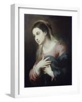 Virgin of the Annunciation-Bartolome Esteban Murillo-Framed Giclee Print