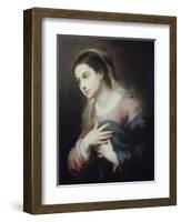 Virgin of the Annunciation-Bartolome Esteban Murillo-Framed Giclee Print