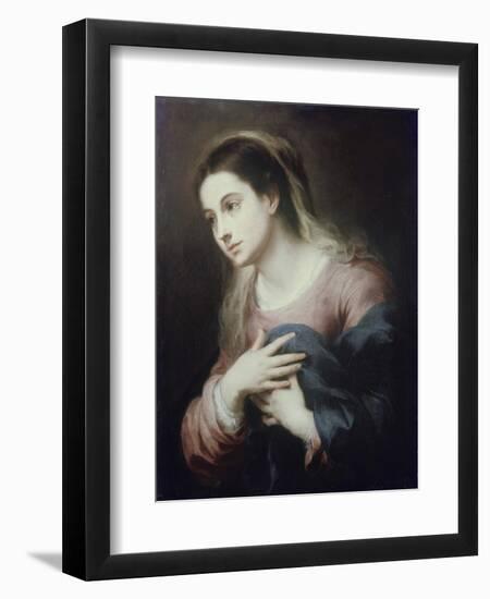 Virgin of the Annunciation-Bartolome Esteban Murillo-Framed Giclee Print