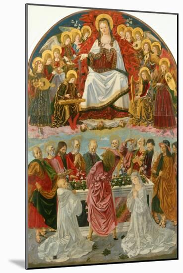 Virgin of the Assumption-Bartolomeo Della Gatta-Mounted Giclee Print