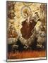 Virgin of the Carmelites (Virgen del Carmen). 1761-Gaspar Miguel de Berrio-Mounted Giclee Print