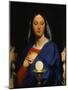 Virgin of the Eucharist 1866-Jean-Auguste-Dominique Ingres-Mounted Giclee Print