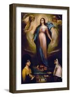 Virgin of the Lanterns, 1928-Julio Romero de Torres-Framed Giclee Print