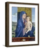 Virgin of the Pear-Giovanni Bellini-Framed Giclee Print