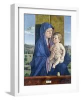 Virgin of the Pear-Giovanni Bellini-Framed Giclee Print