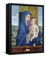 Virgin of the Pear-Giovanni Bellini-Framed Stretched Canvas