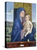 Virgin of the Pear-Giovanni Bellini-Stretched Canvas