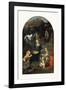 Virgin of the Rocks, 1483 - 1486-Leonardo Da Vinci-Framed Premium Giclee Print