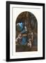 Virgin of the Rocks, 1495 - 1508-Leonardo Da Vinci-Framed Premium Giclee Print