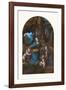 Virgin of the Rocks, 1495 - 1508-Leonardo Da Vinci-Framed Premium Giclee Print