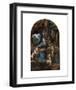 Virgin of the Rocks, 1503-1506-Leonardo Da Vinci-Framed Art Print