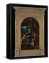 Virgin of the Rocks-Leonardo da Vinci-Framed Stretched Canvas