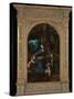 Virgin of the Rocks-Leonardo da Vinci-Stretched Canvas