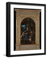 Virgin of the Rocks-Leonardo da Vinci-Framed Photographic Print