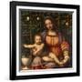 Virgin of the Rose Bush-Bernardino Luini-Framed Giclee Print