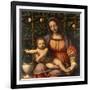 Virgin of the Rose Bush-Bernardino Luini-Framed Giclee Print